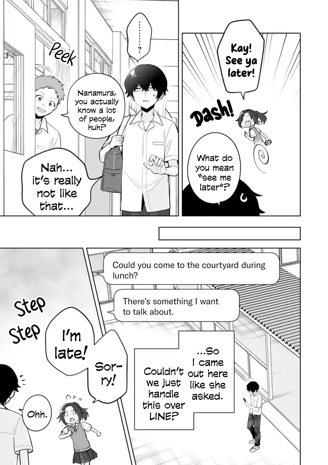 Please Leave Me Alone (For Some Reason, She Wants to Change a Lone Wolf’s Helpless High School Life.) Chapter 29 - Page 25