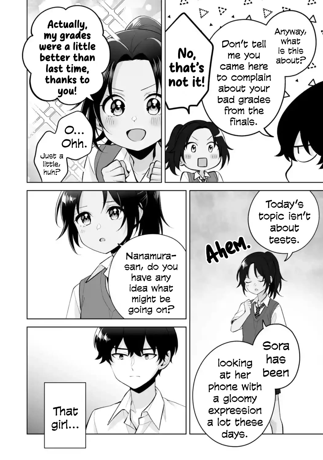 Please Leave Me Alone (For Some Reason, She Wants to Change a Lone Wolf’s Helpless High School Life.) Chapter 29 - Page 26