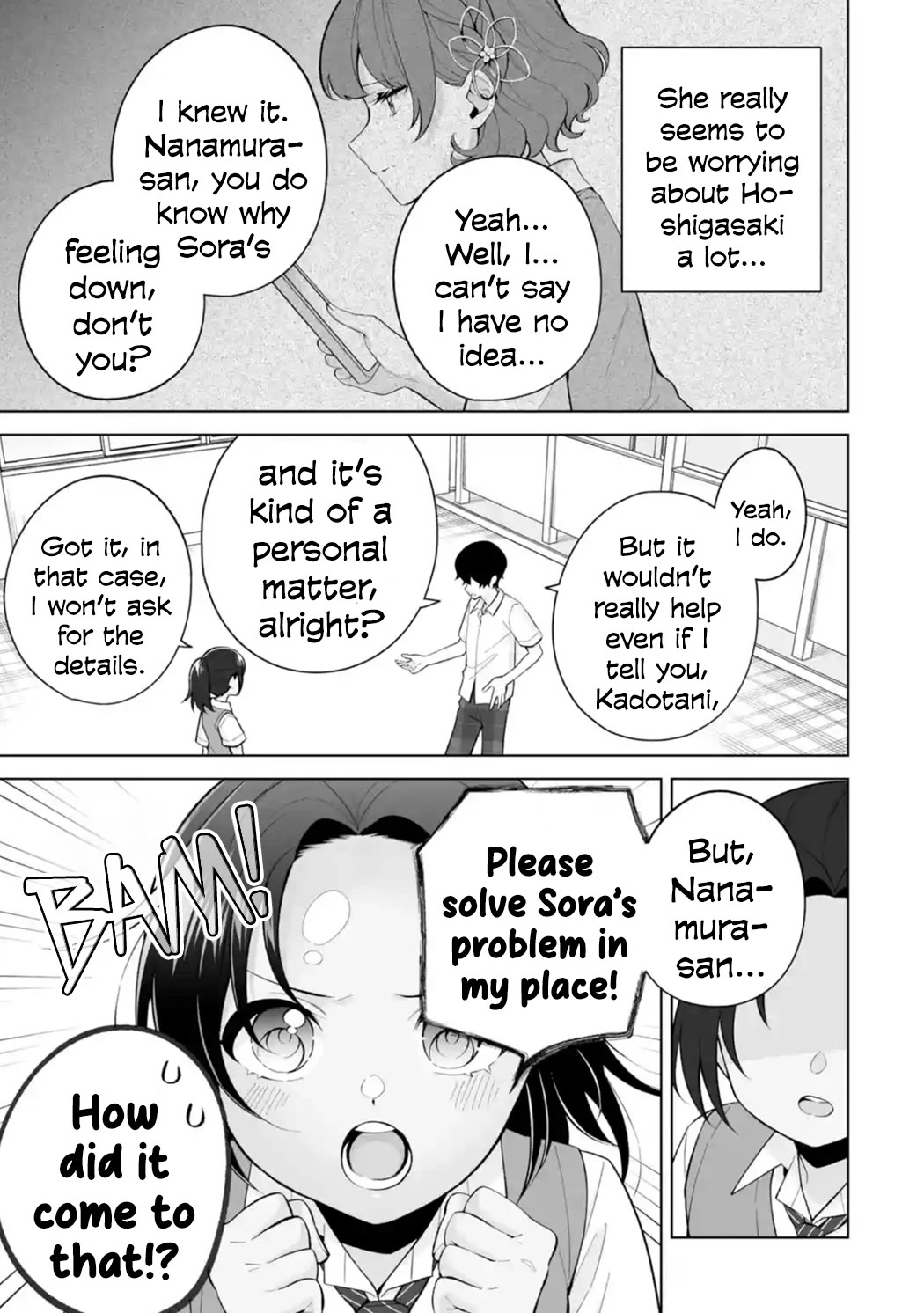 Please Leave Me Alone (For Some Reason, She Wants to Change a Lone Wolf’s Helpless High School Life.) Chapter 29 - Page 27