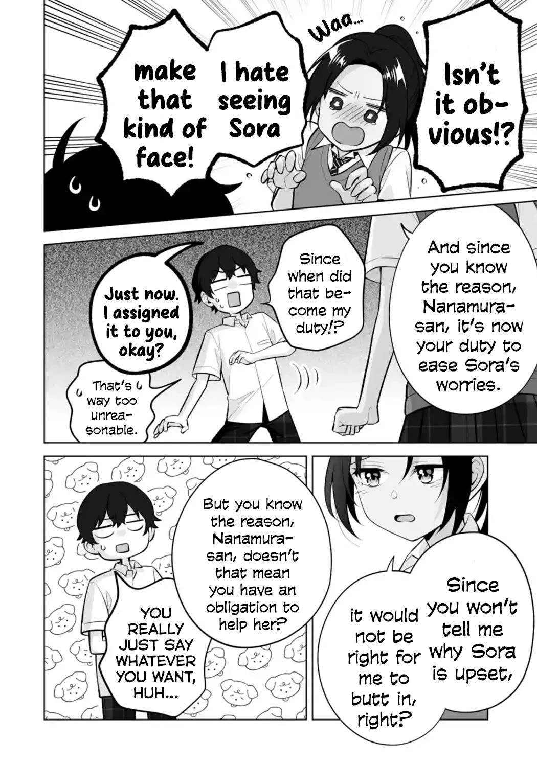 Please Leave Me Alone (For Some Reason, She Wants to Change a Lone Wolf’s Helpless High School Life.) Chapter 29 - Page 28