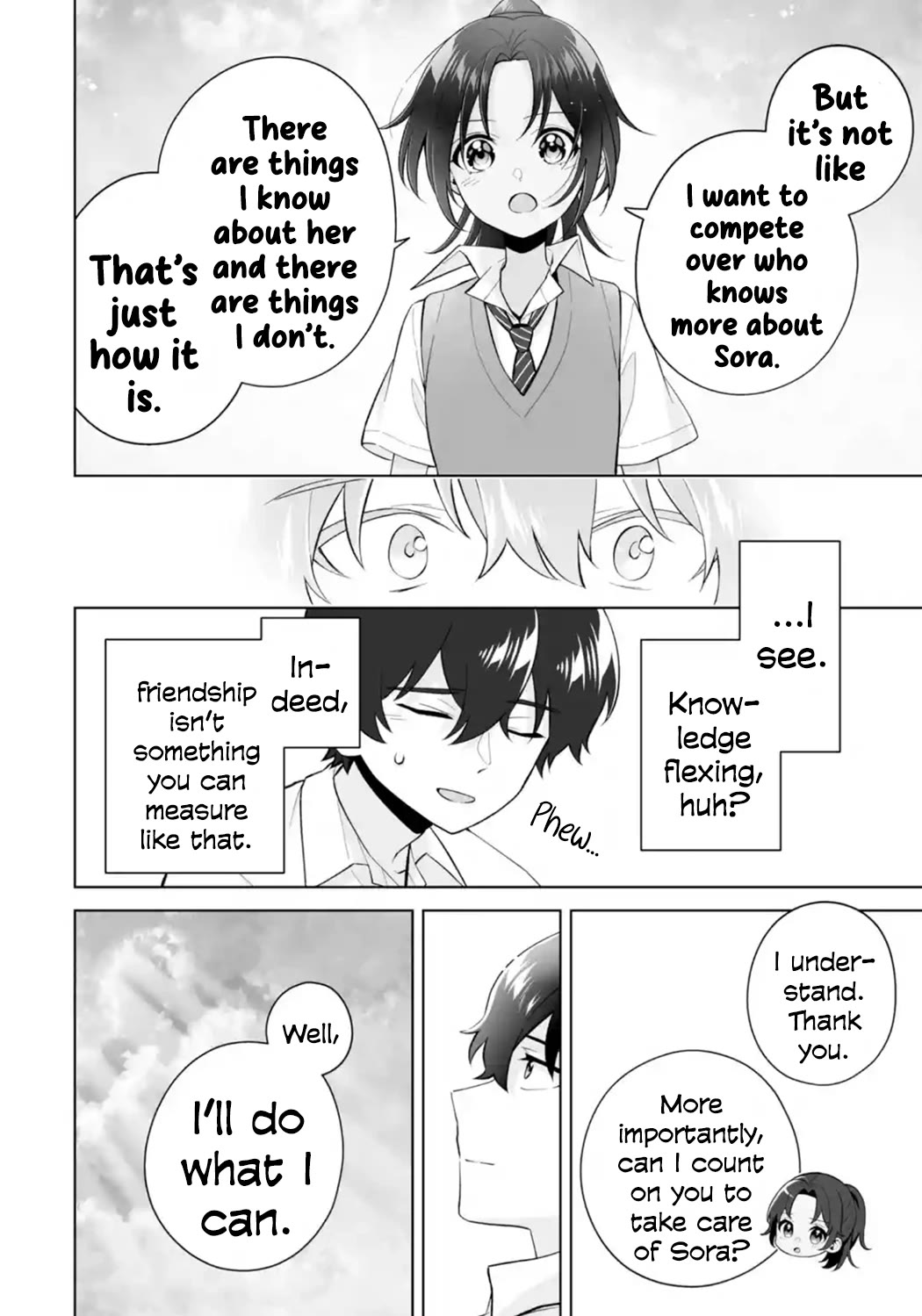 Please Leave Me Alone (For Some Reason, She Wants to Change a Lone Wolf’s Helpless High School Life.) Chapter 29 - Page 30