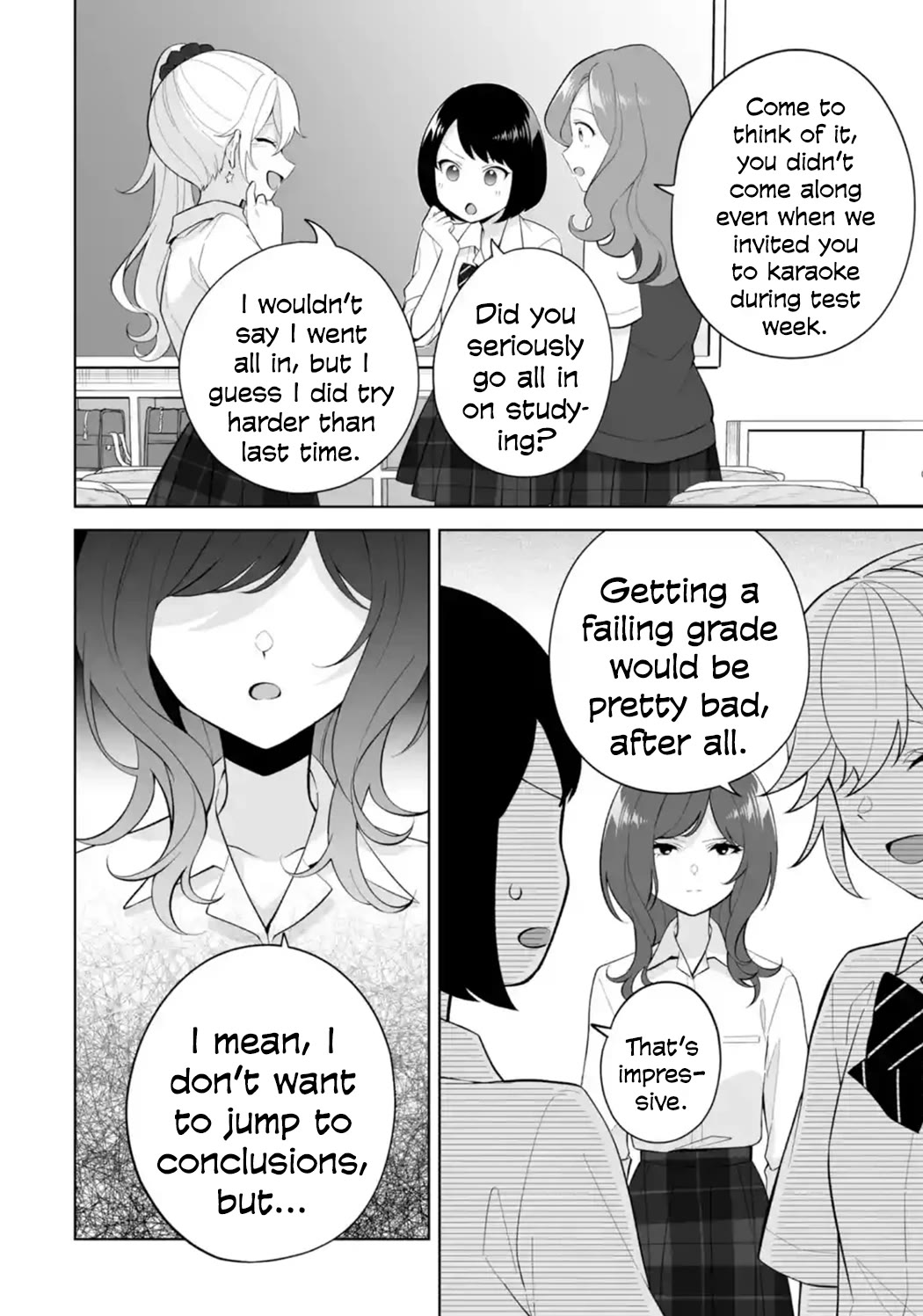Please Leave Me Alone (For Some Reason, She Wants to Change a Lone Wolf’s Helpless High School Life.) Chapter 29 - Page 4