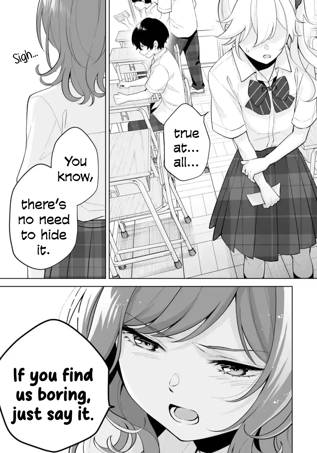 Please Leave Me Alone (For Some Reason, She Wants to Change a Lone Wolf’s Helpless High School Life.) Chapter 29 - Page 7