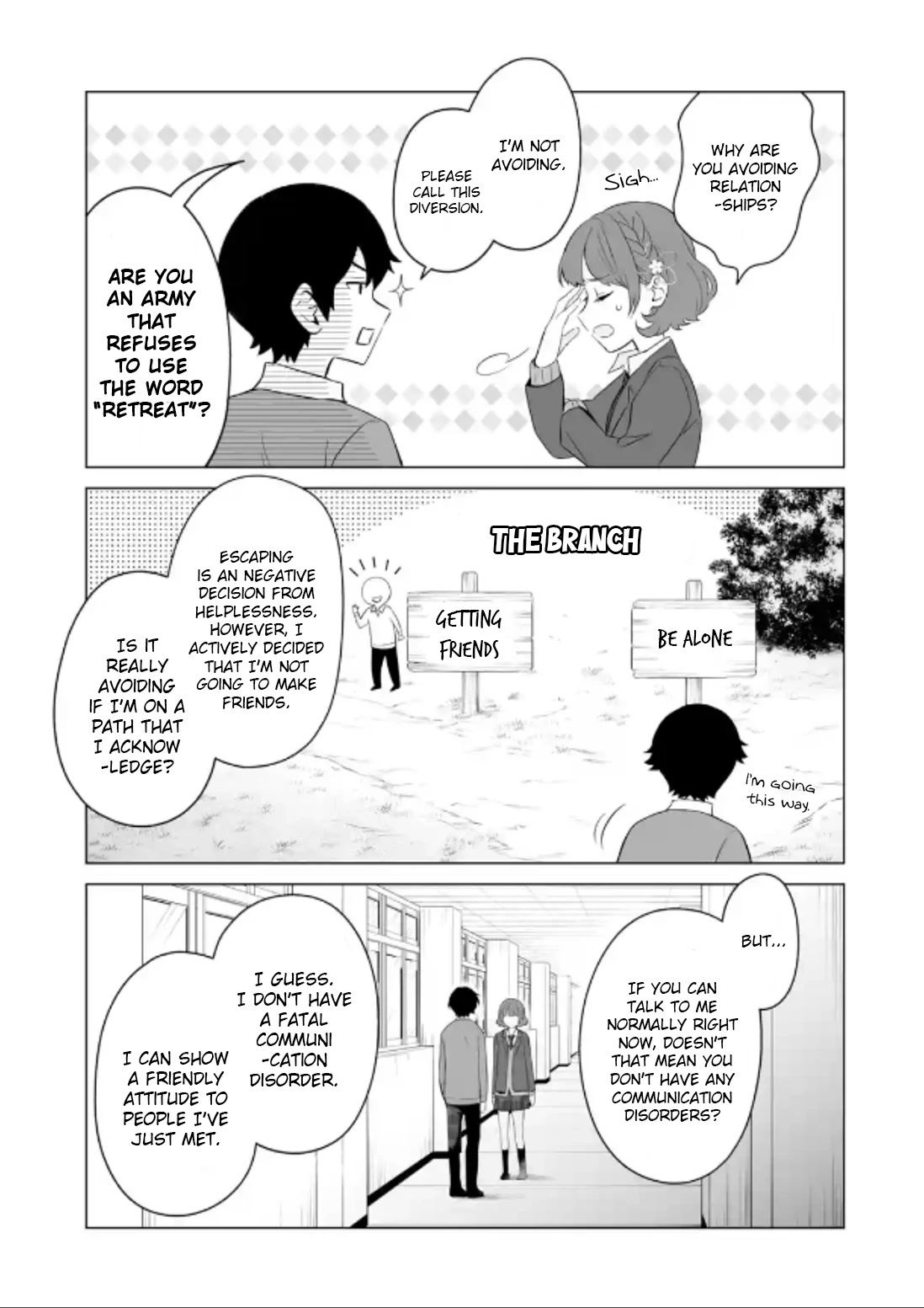 Please Leave Me Alone (For Some Reason, She Wants to Change a Lone Wolf’s Helpless High School Life.) Chapter 3 - Page 15