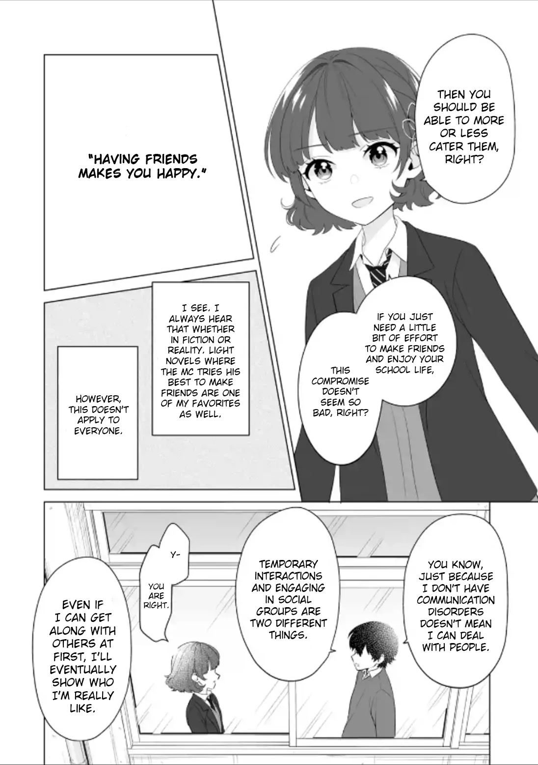 Please Leave Me Alone (For Some Reason, She Wants to Change a Lone Wolf’s Helpless High School Life.) Chapter 3 - Page 16