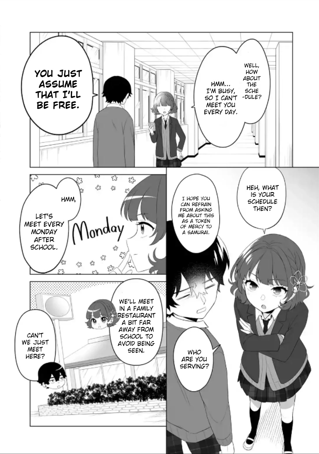 Please Leave Me Alone (For Some Reason, She Wants to Change a Lone Wolf’s Helpless High School Life.) Chapter 3 - Page 27