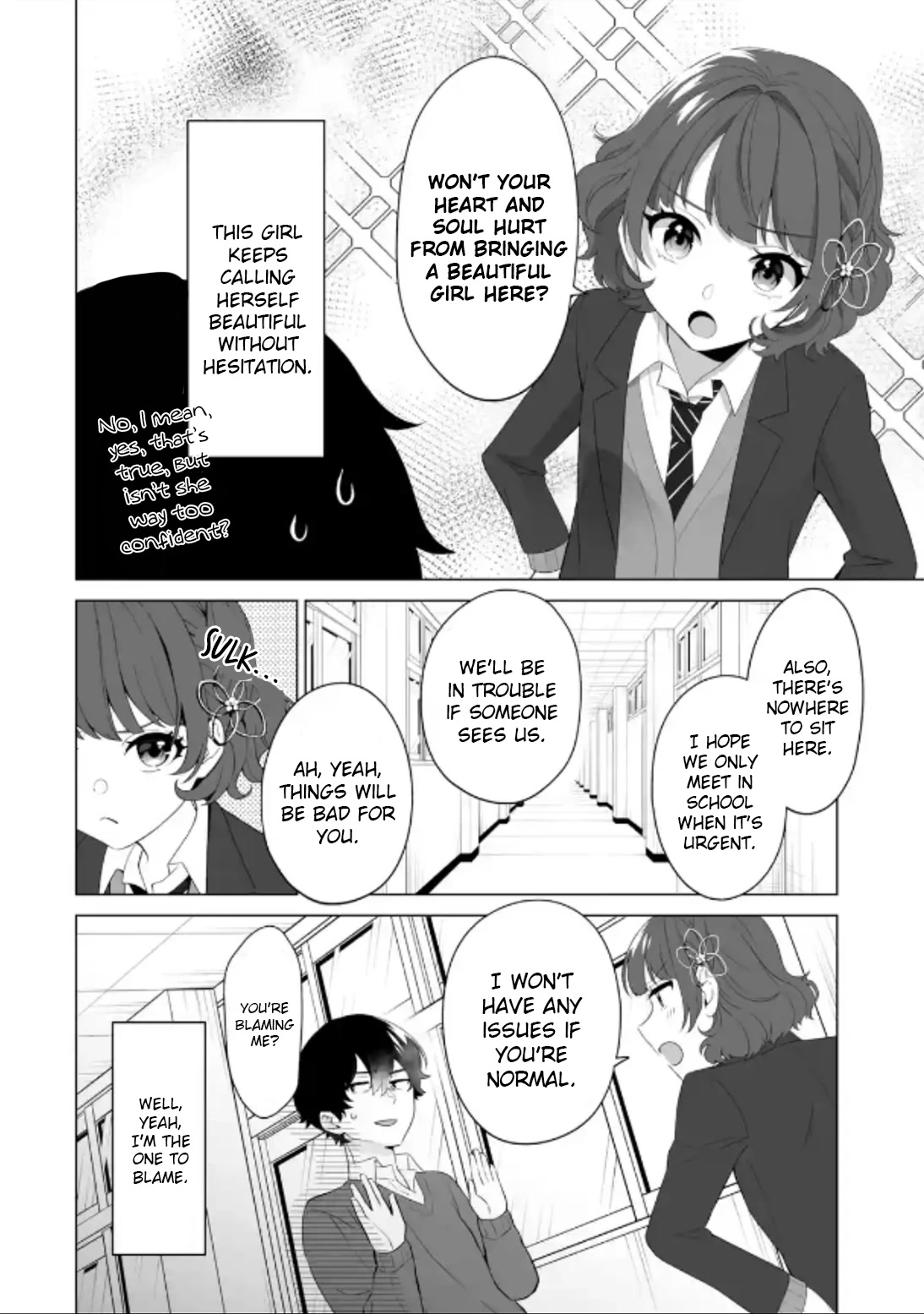 Please Leave Me Alone (For Some Reason, She Wants to Change a Lone Wolf’s Helpless High School Life.) Chapter 3 - Page 28