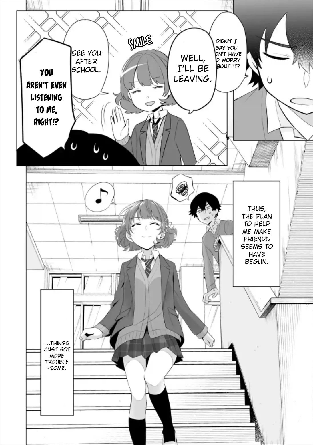 Please Leave Me Alone (For Some Reason, She Wants to Change a Lone Wolf’s Helpless High School Life.) Chapter 3 - Page 30