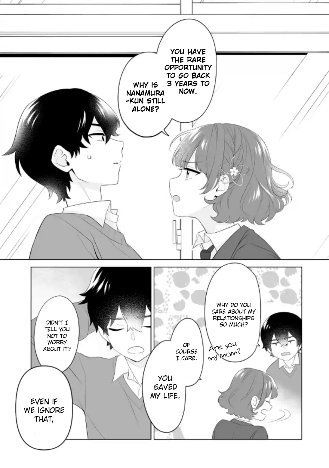 Please Leave Me Alone (For Some Reason, She Wants to Change a Lone Wolf’s Helpless High School Life.) Chapter 3 - Page 7