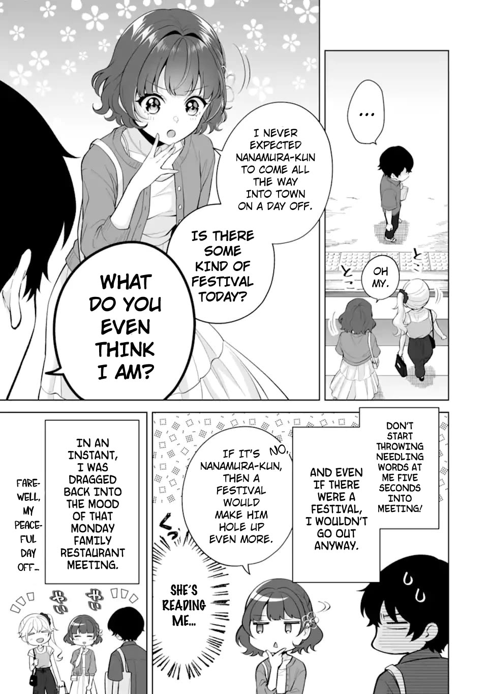 Please Leave Me Alone (For Some Reason, She Wants to Change a Lone Wolf’s Helpless High School Life.) Chapter 30.1 - Page 7