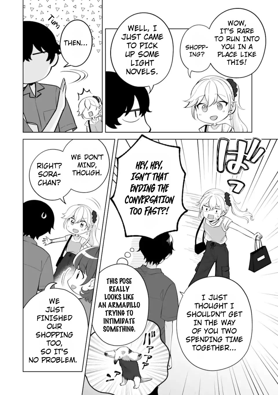 Please Leave Me Alone (For Some Reason, She Wants to Change a Lone Wolf’s Helpless High School Life.) Chapter 30.1 - Page 8
