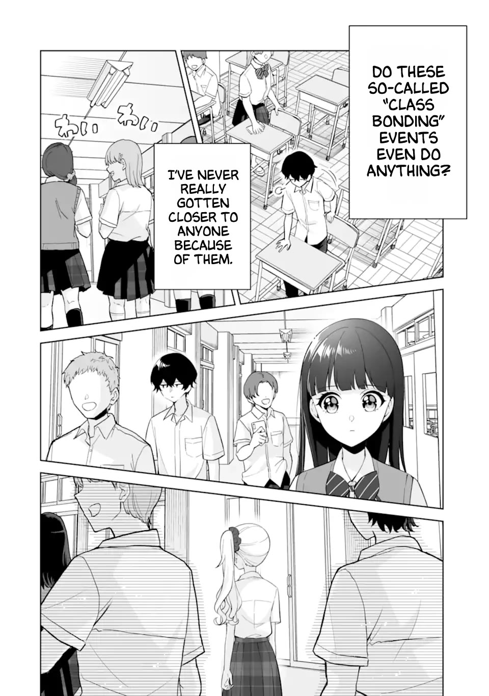 Please Leave Me Alone (For Some Reason, She Wants to Change a Lone Wolf’s Helpless High School Life.) Chapter 30.3 - Page 12