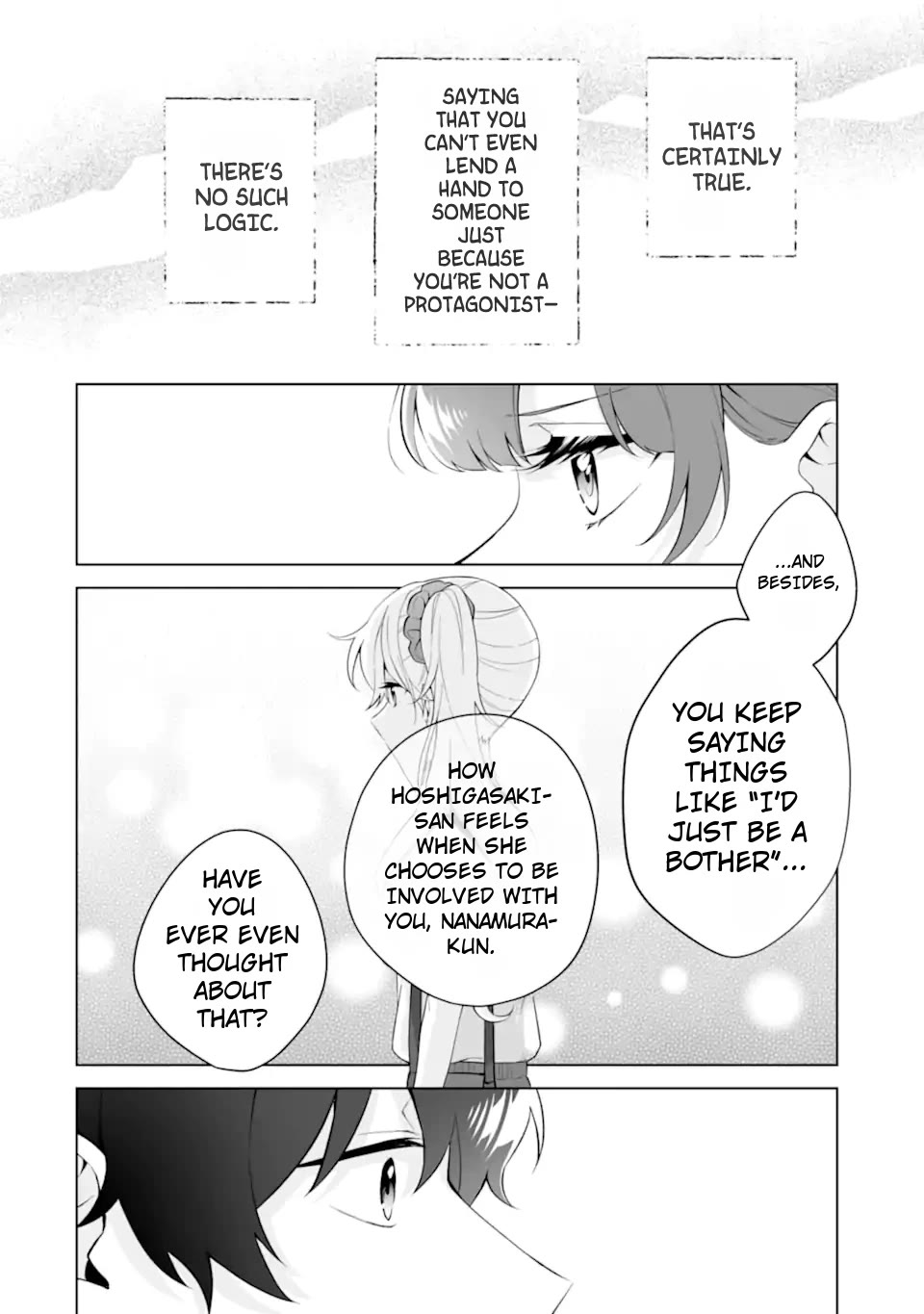 Please Leave Me Alone (For Some Reason, She Wants to Change a Lone Wolf’s Helpless High School Life.) Chapter 30.3 - Page 4