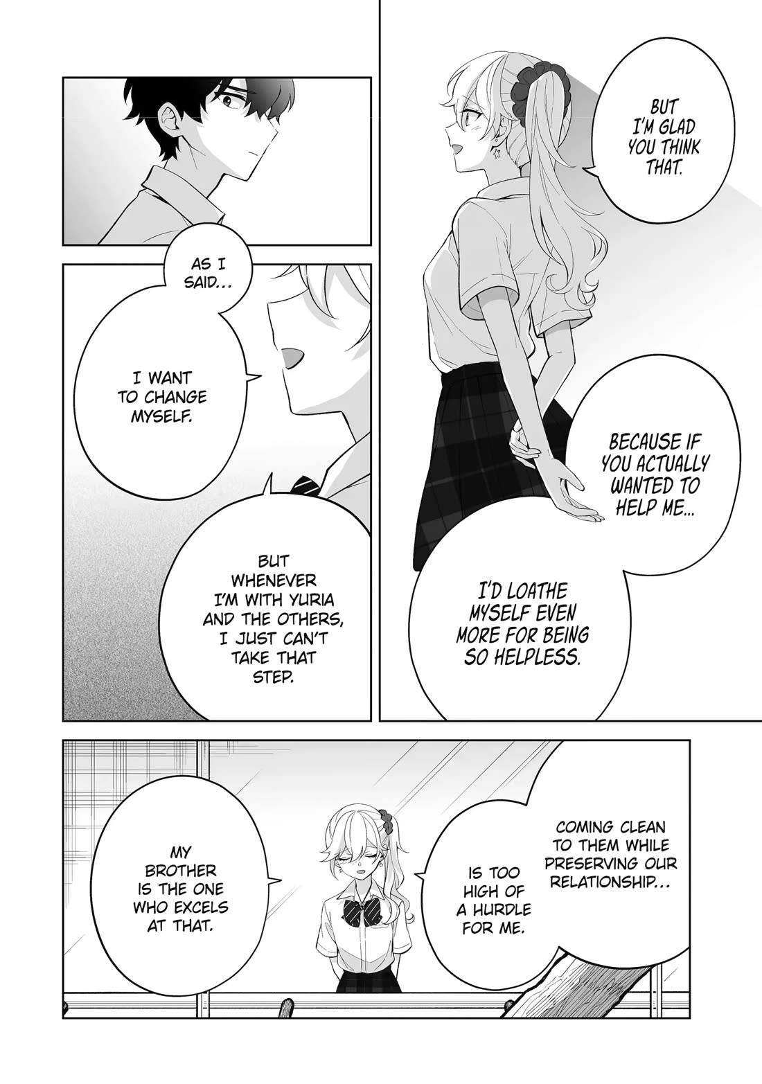 Please Leave Me Alone (For Some Reason, She Wants to Change a Lone Wolf’s Helpless High School Life.) Chapter 31 - Page 14