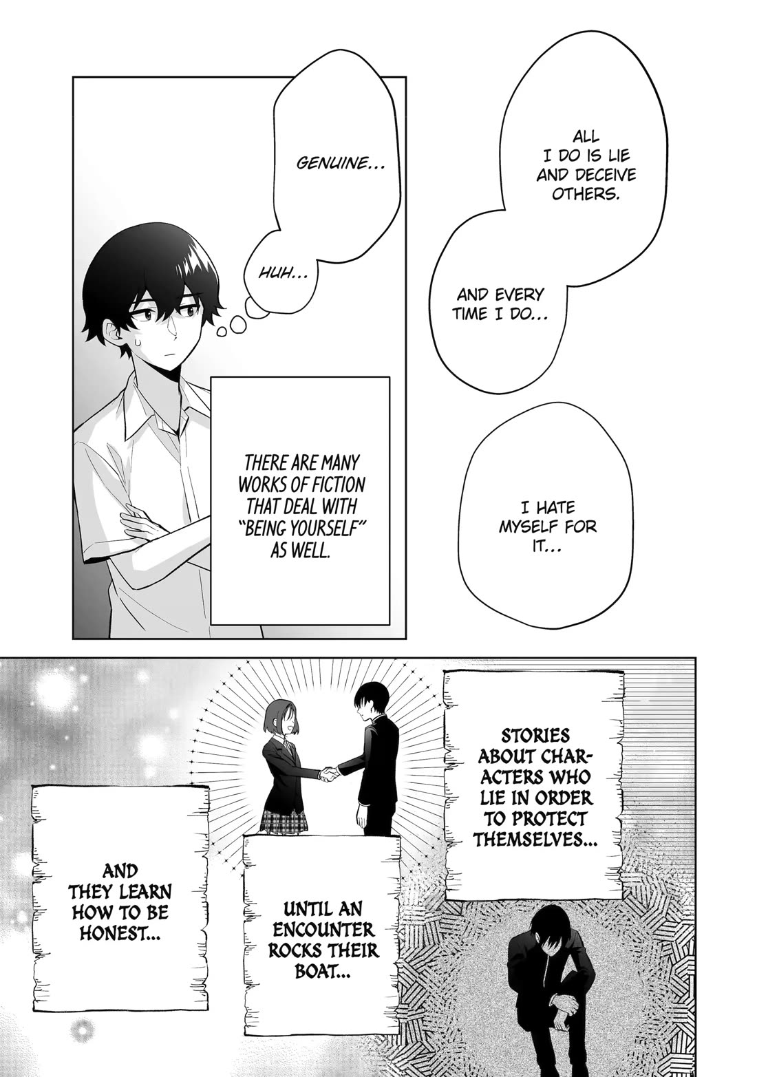 Please Leave Me Alone (For Some Reason, She Wants to Change a Lone Wolf’s Helpless High School Life.) Chapter 31 - Page 17