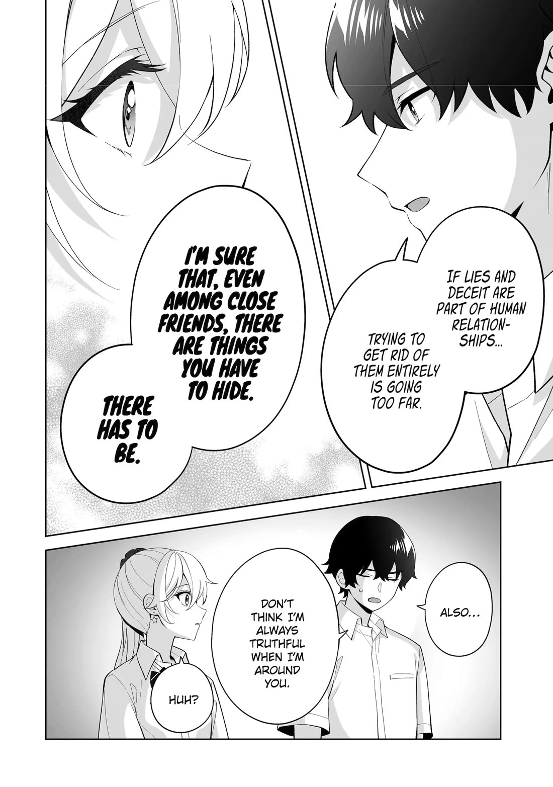 Please Leave Me Alone (For Some Reason, She Wants to Change a Lone Wolf’s Helpless High School Life.) Chapter 31 - Page 20