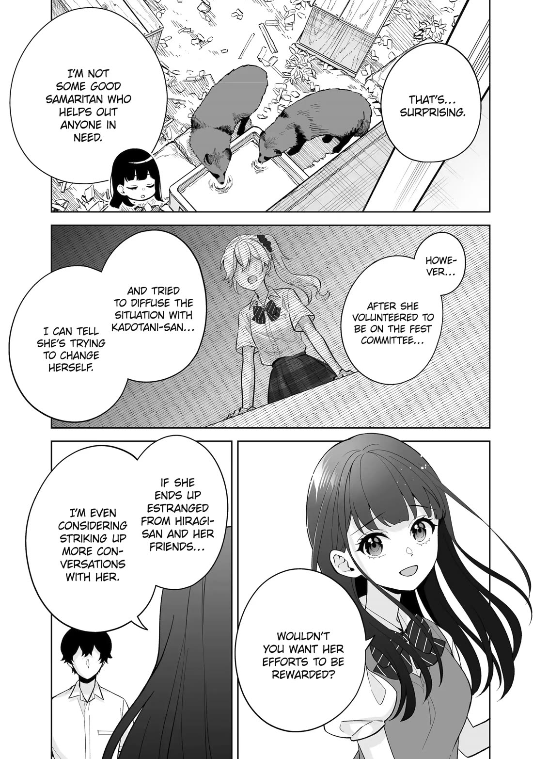 Please Leave Me Alone (For Some Reason, She Wants to Change a Lone Wolf’s Helpless High School Life.) Chapter 31 - Page 7