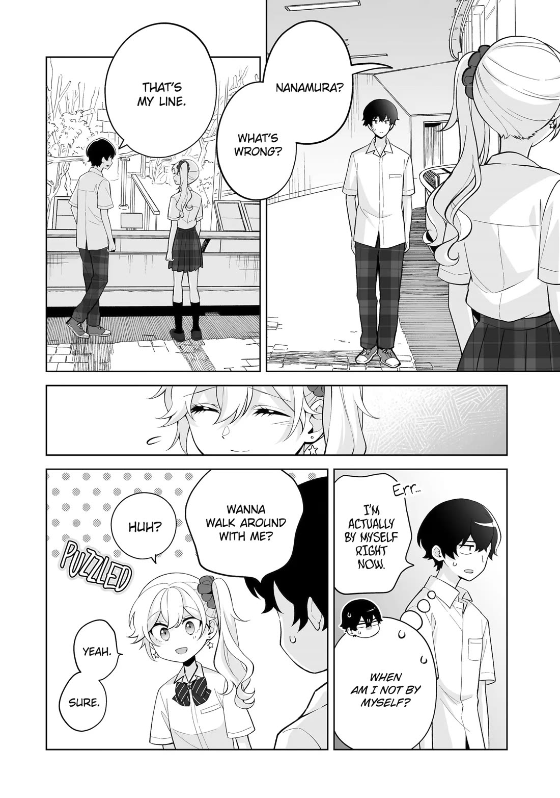 Please Leave Me Alone (For Some Reason, She Wants to Change a Lone Wolf’s Helpless High School Life.) Chapter 31 - Page 10