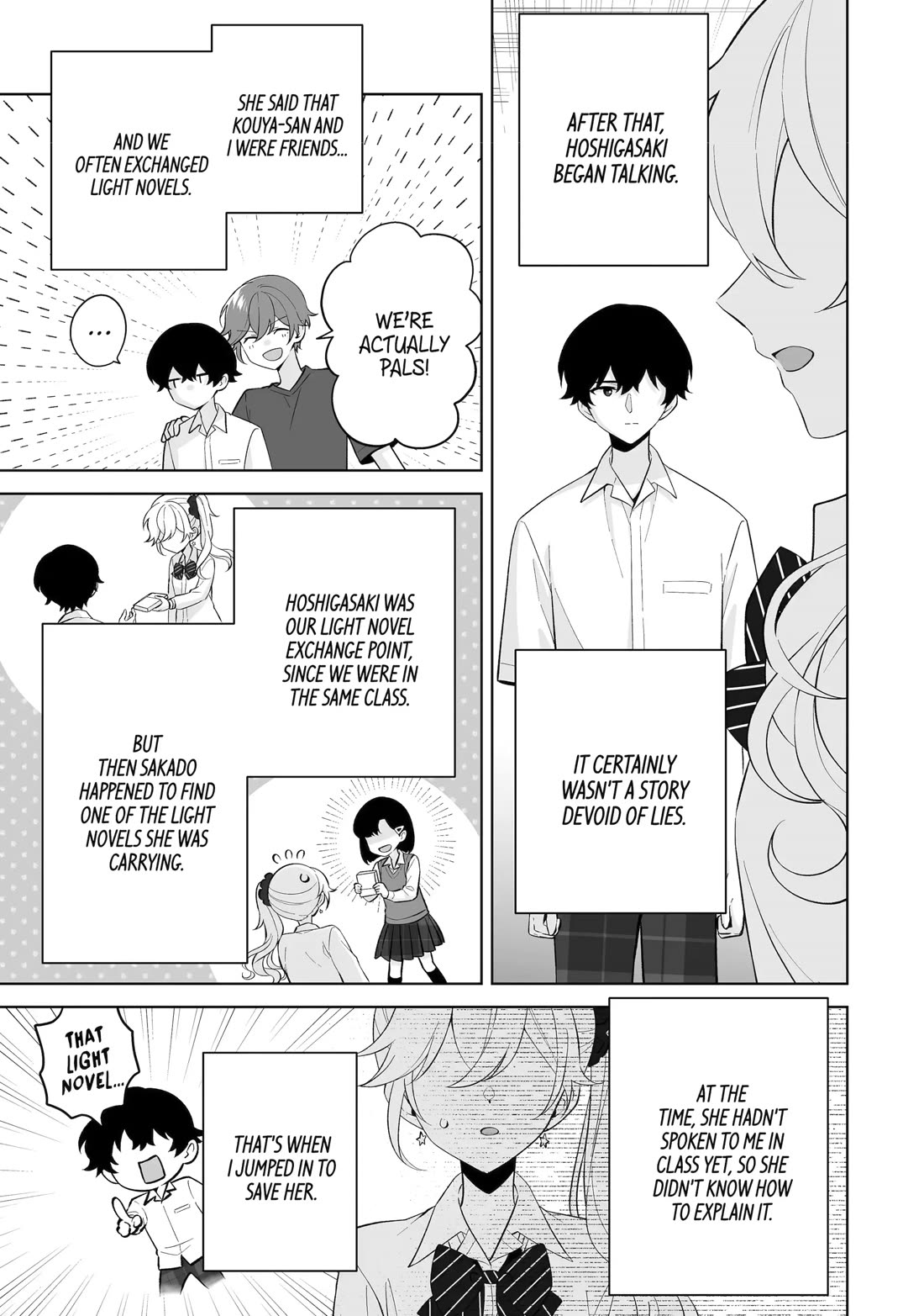 Please Leave Me Alone (For Some Reason, She Wants to Change a Lone Wolf’s Helpless High School Life.) Chapter 32 - Page 15