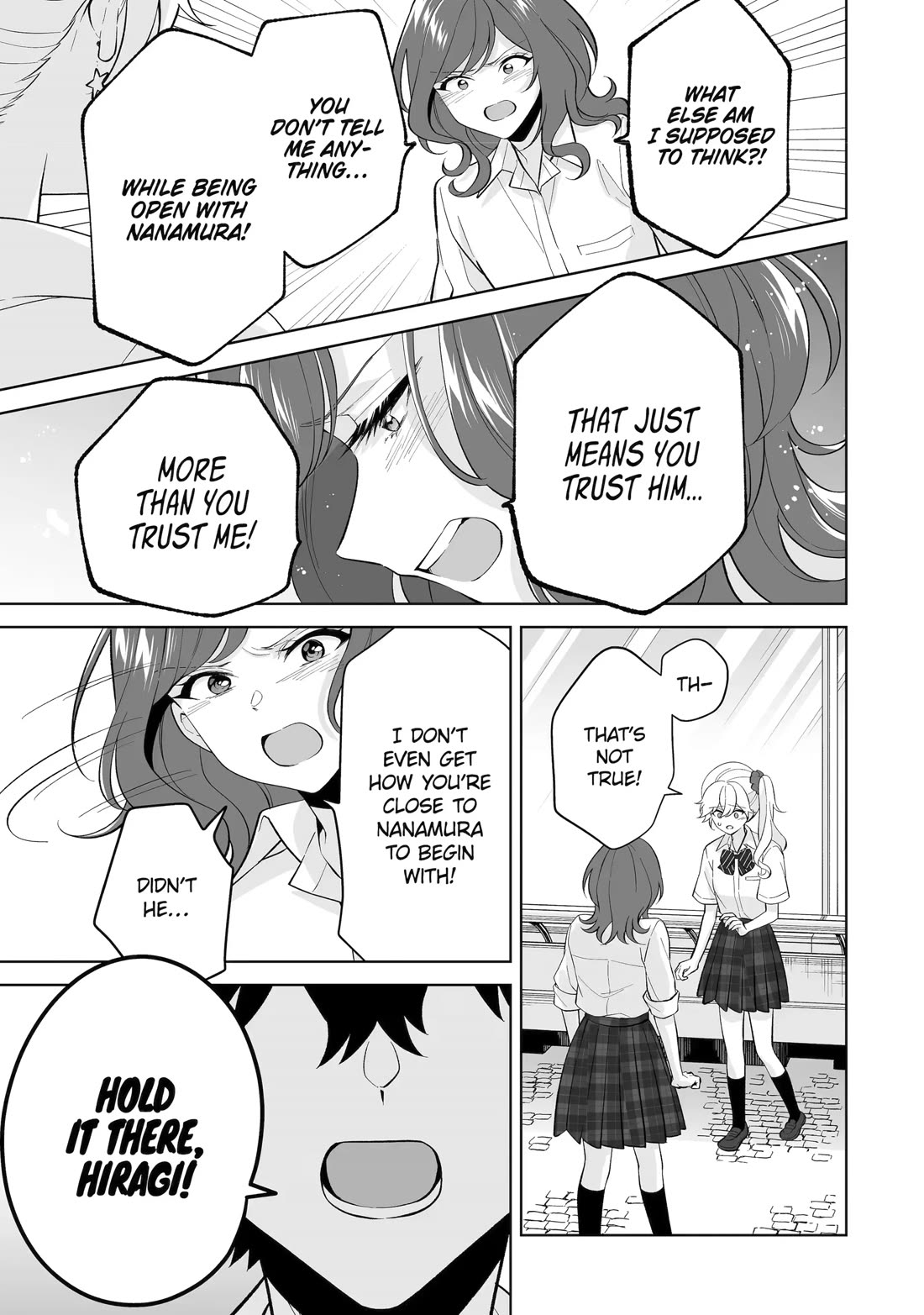 Please Leave Me Alone (For Some Reason, She Wants to Change a Lone Wolf’s Helpless High School Life.) Chapter 32 - Page 7