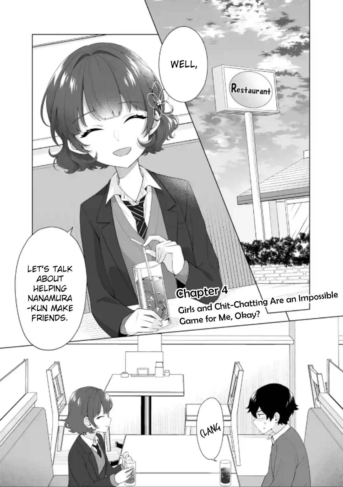 Please Leave Me Alone (For Some Reason, She Wants to Change a Lone Wolf’s Helpless High School Life.) Chapter 4 - Page 1