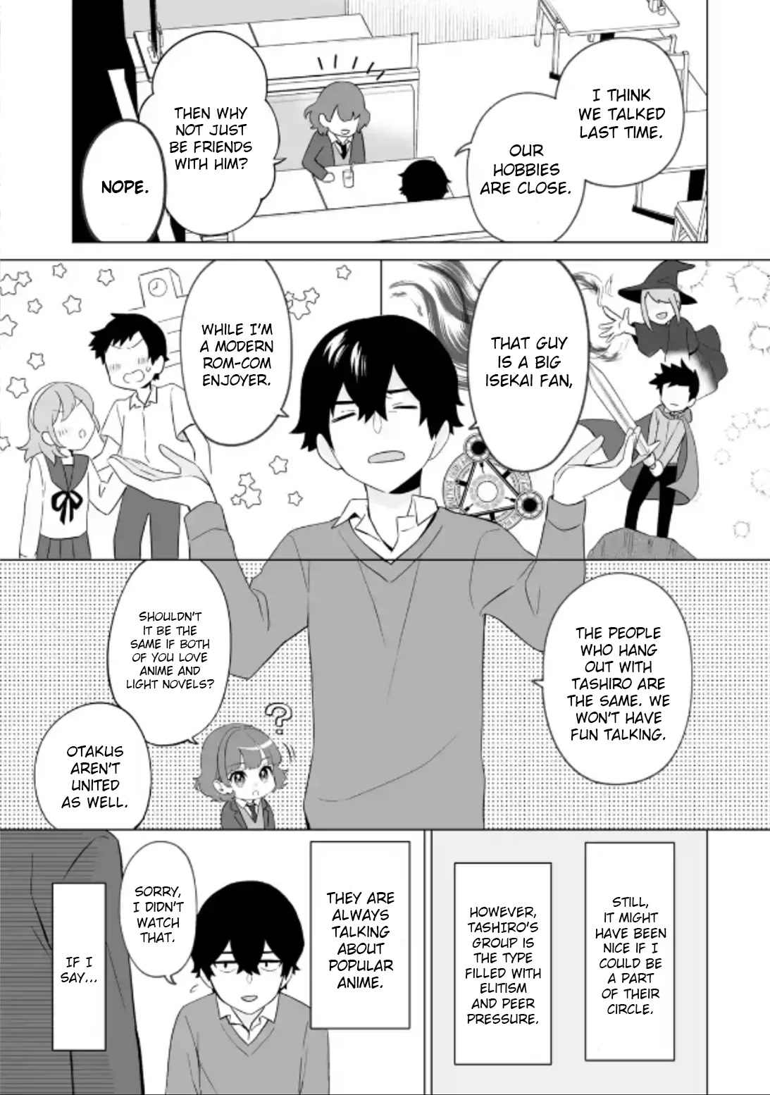 Please Leave Me Alone (For Some Reason, She Wants to Change a Lone Wolf’s Helpless High School Life.) Chapter 4 - Page 11