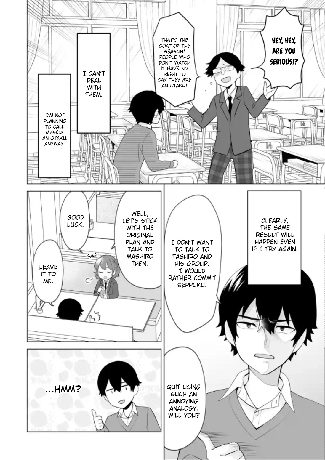Please Leave Me Alone (For Some Reason, She Wants to Change a Lone Wolf’s Helpless High School Life.) Chapter 4 - Page 12
