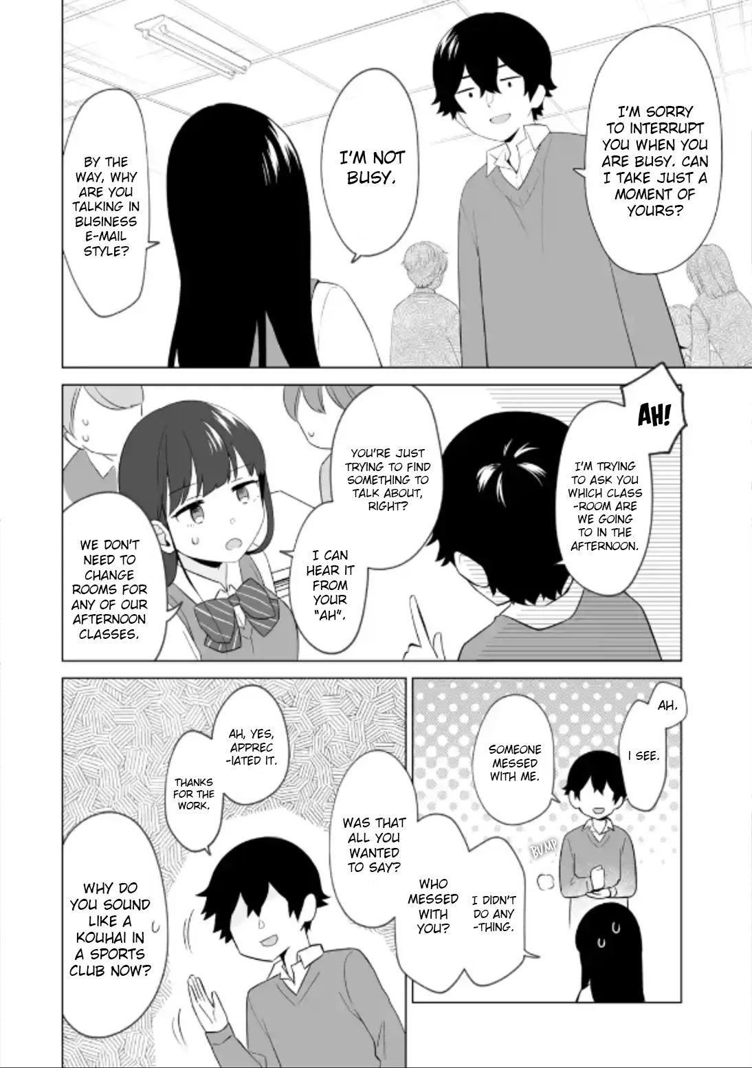 Please Leave Me Alone (For Some Reason, She Wants to Change a Lone Wolf’s Helpless High School Life.) Chapter 4 - Page 20