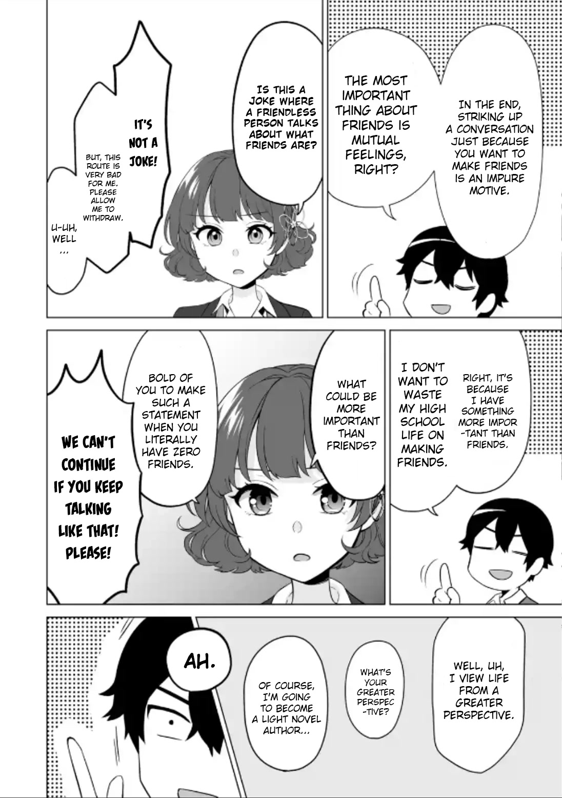 Please Leave Me Alone (For Some Reason, She Wants to Change a Lone Wolf’s Helpless High School Life.) Chapter 4 - Page 24