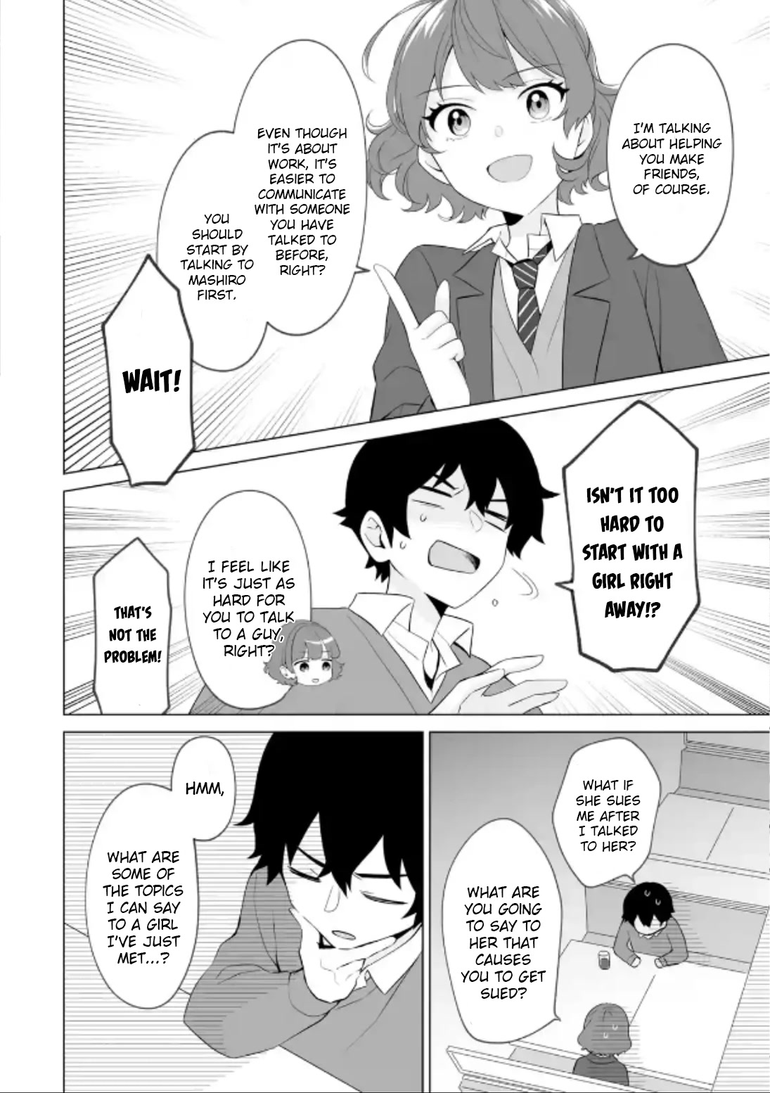 Please Leave Me Alone (For Some Reason, She Wants to Change a Lone Wolf’s Helpless High School Life.) Chapter 4 - Page 8