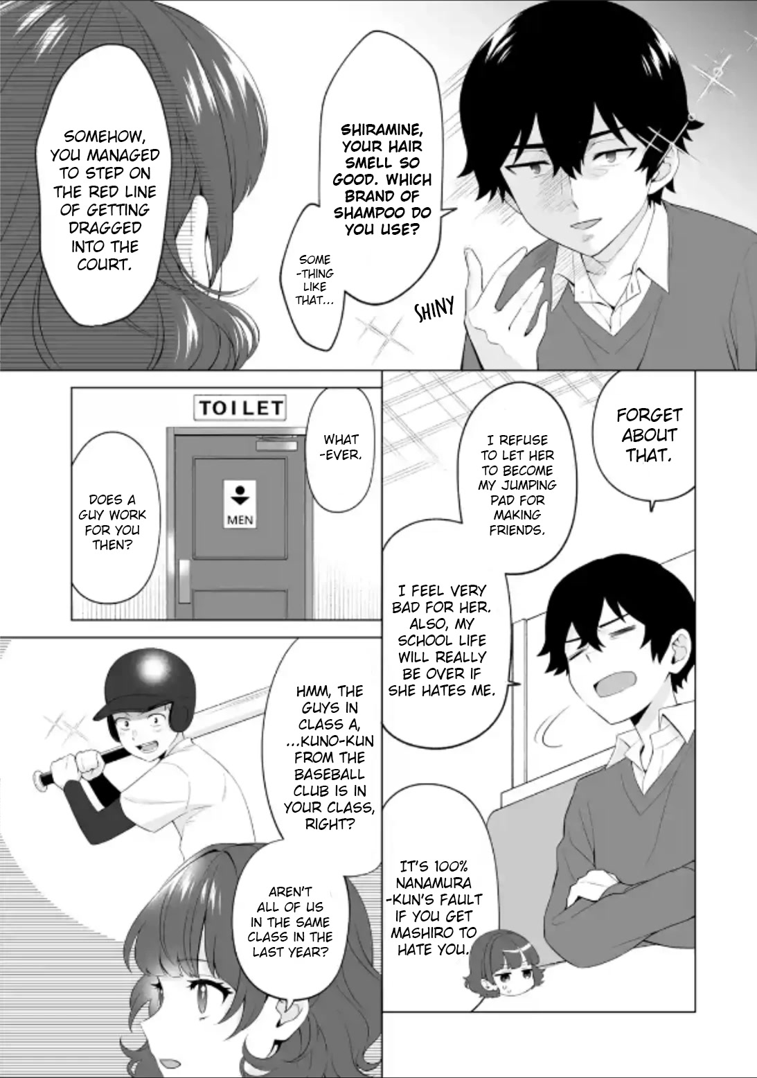 Please Leave Me Alone (For Some Reason, She Wants to Change a Lone Wolf’s Helpless High School Life.) Chapter 4 - Page 9