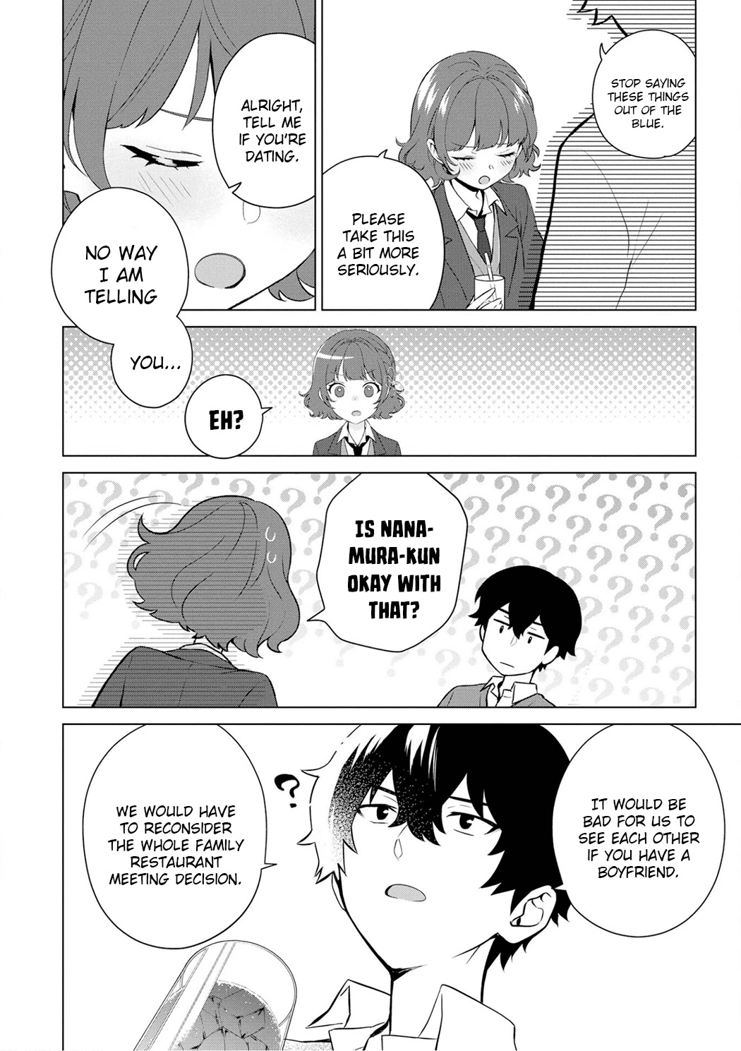 Please Leave Me Alone (For Some Reason, She Wants to Change a Lone Wolf’s Helpless High School Life.) Chapter 5.5 - Page 8