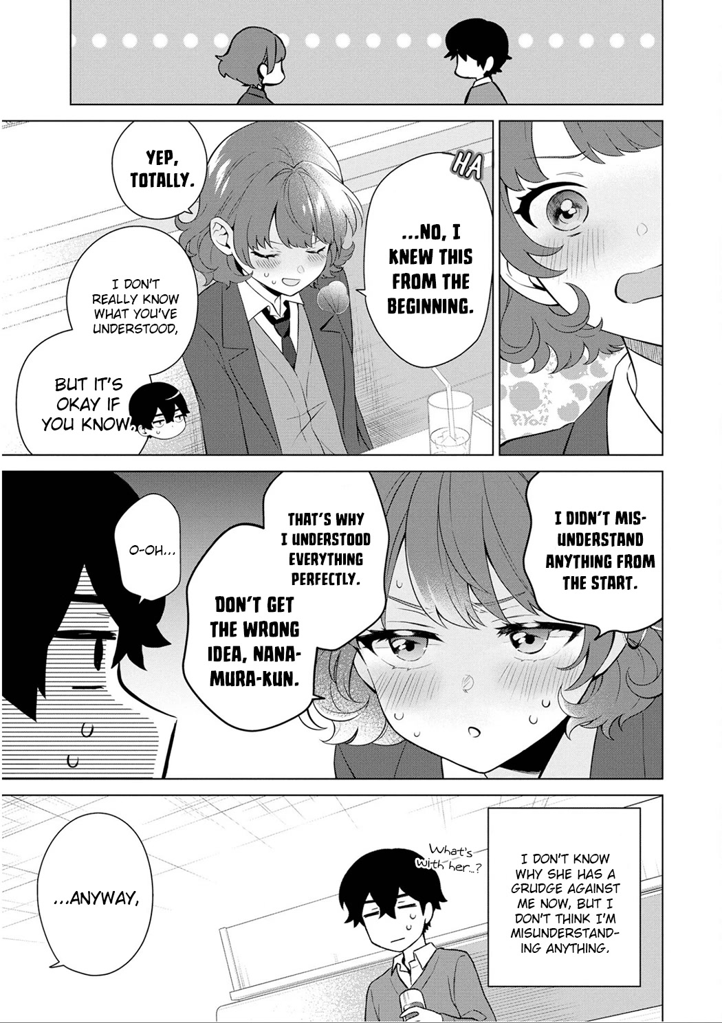 Please Leave Me Alone (For Some Reason, She Wants to Change a Lone Wolf’s Helpless High School Life.) Chapter 5.5 - Page 9