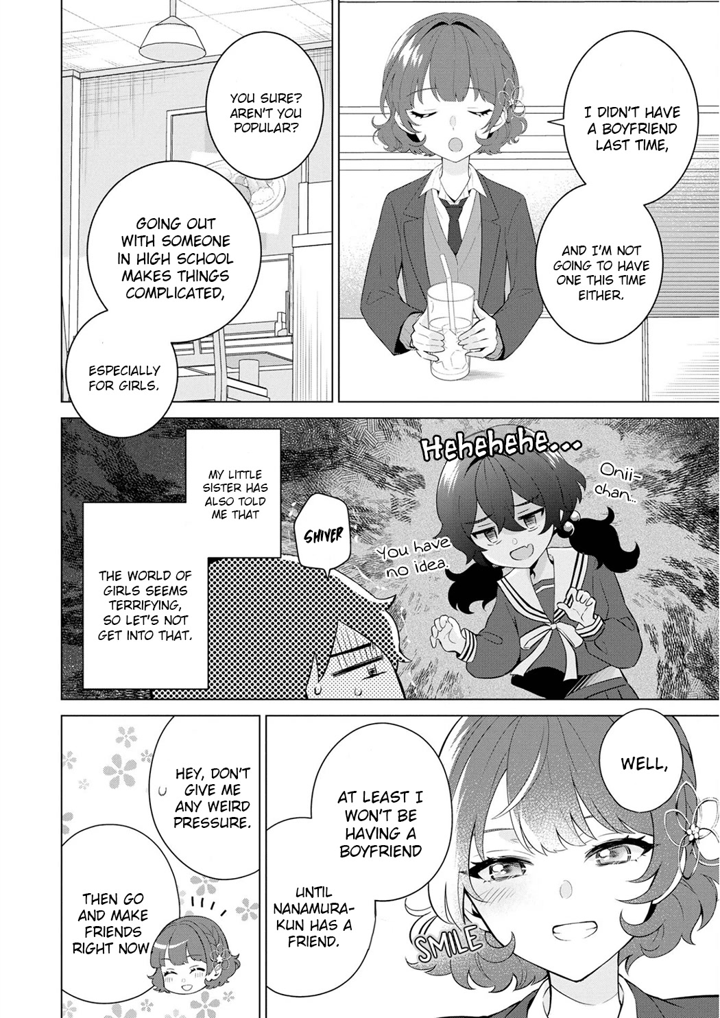 Please Leave Me Alone (For Some Reason, She Wants to Change a Lone Wolf’s Helpless High School Life.) Chapter 5.5 - Page 10