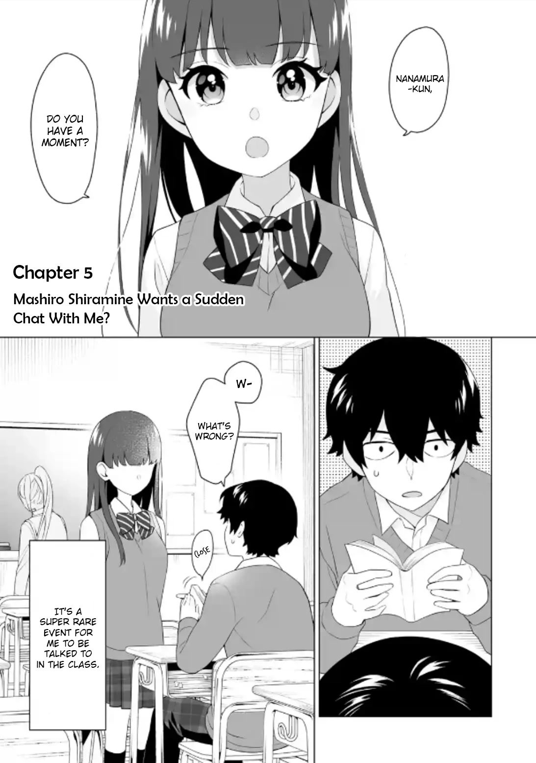 Please Leave Me Alone (For Some Reason, She Wants to Change a Lone Wolf’s Helpless High School Life.) Chapter 5 - Page 1