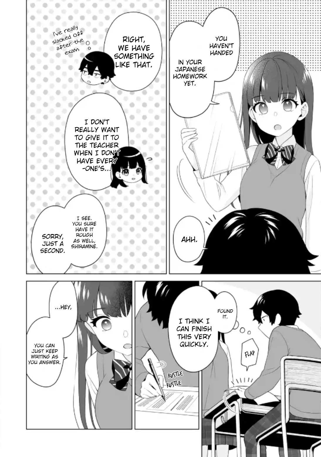 Please Leave Me Alone (For Some Reason, She Wants to Change a Lone Wolf’s Helpless High School Life.) Chapter 5 - Page 2