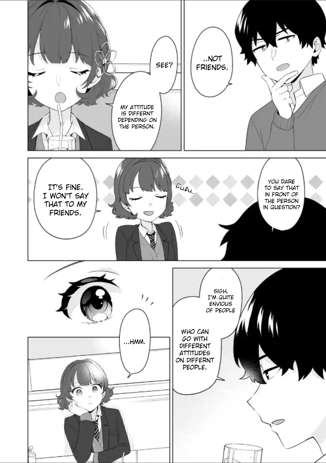Please Leave Me Alone (For Some Reason, She Wants to Change a Lone Wolf’s Helpless High School Life.) Chapter 5 - Page 14