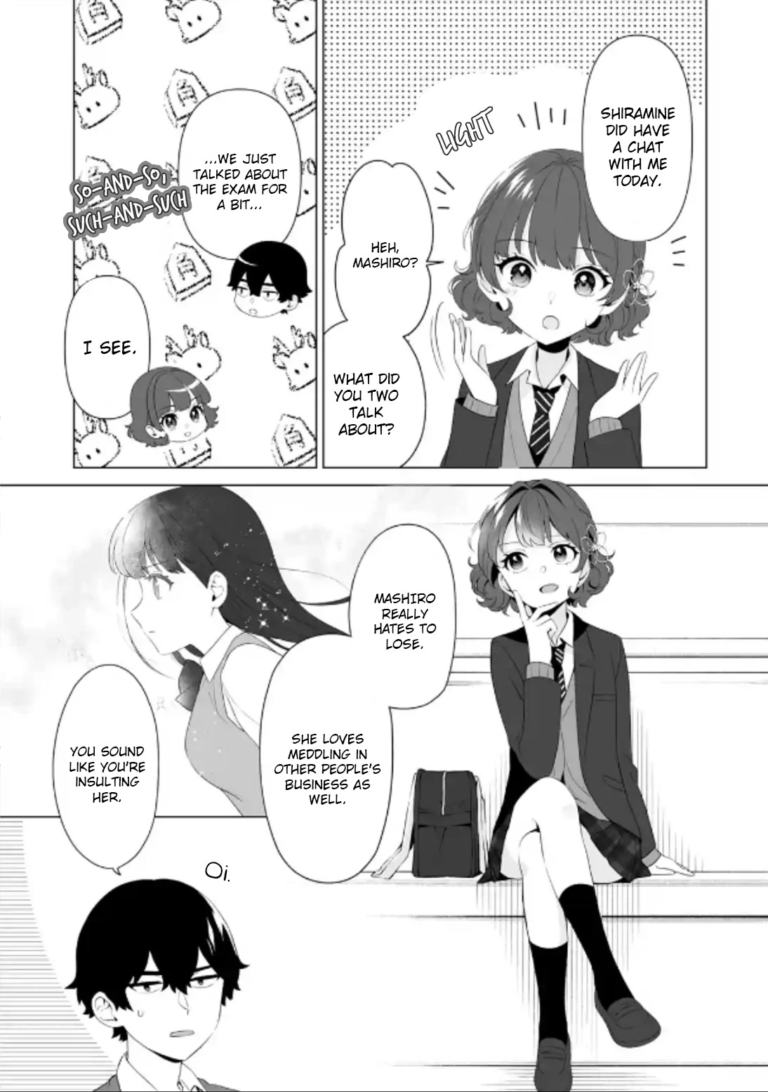 Please Leave Me Alone (For Some Reason, She Wants to Change a Lone Wolf’s Helpless High School Life.) Chapter 5 - Page 19