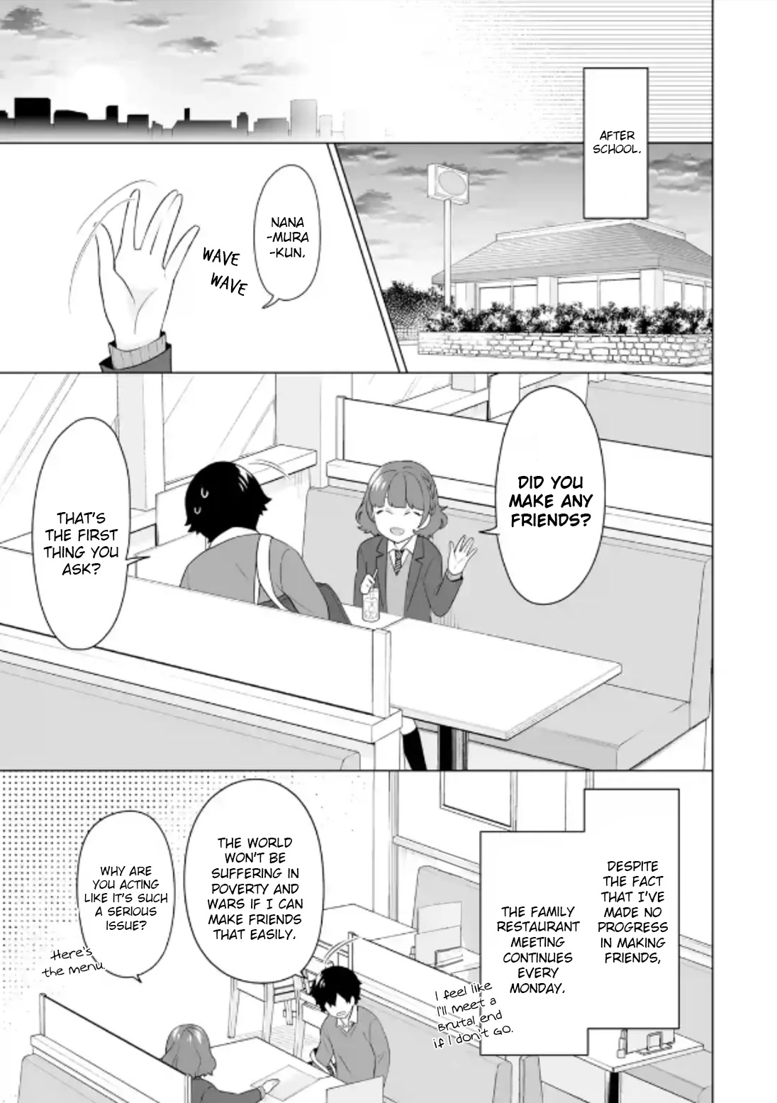 Please Leave Me Alone (For Some Reason, She Wants to Change a Lone Wolf’s Helpless High School Life.) Chapter 5 - Page 9