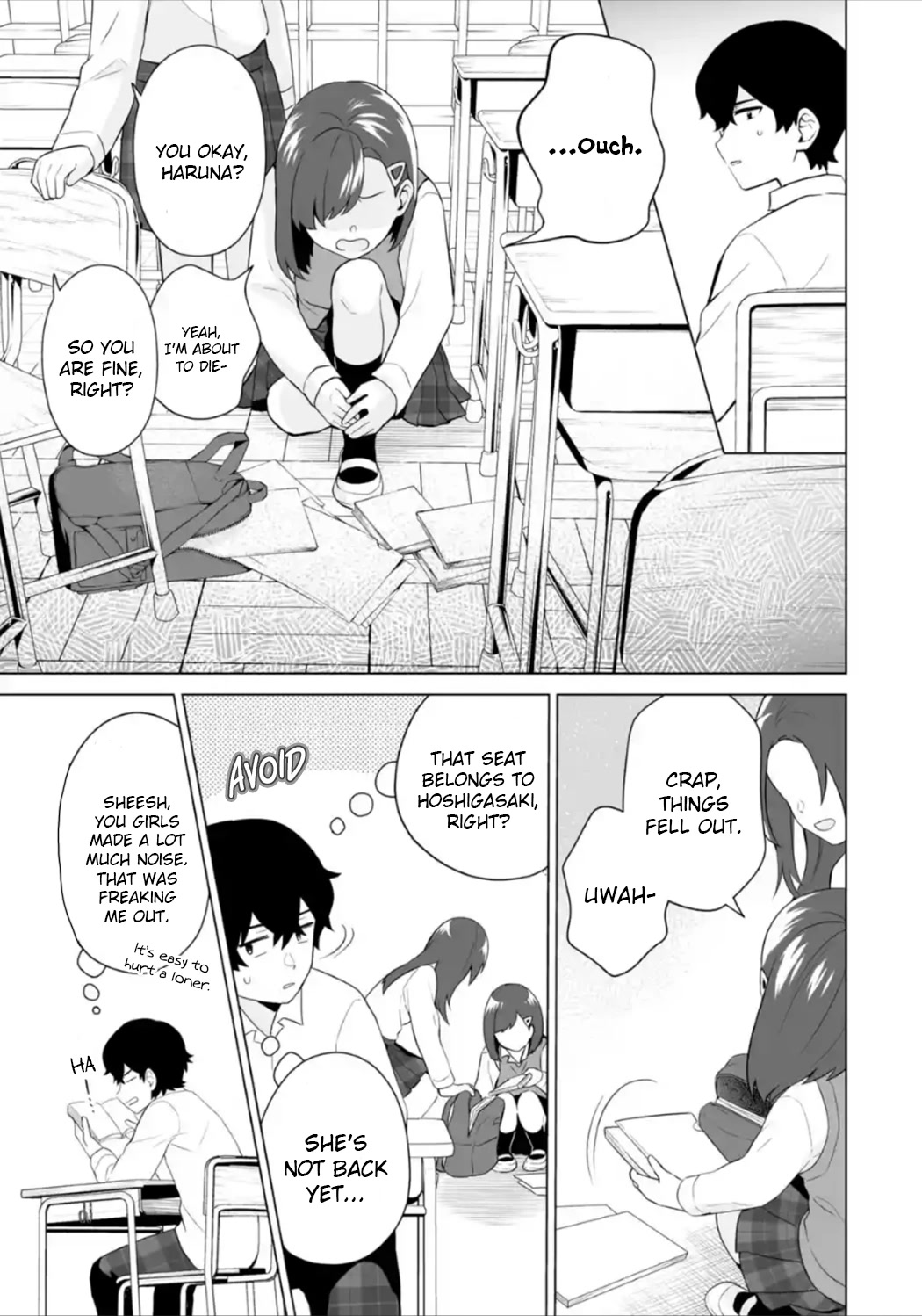 Please Leave Me Alone (For Some Reason, She Wants to Change a Lone Wolf’s Helpless High School Life.) Chapter 7 - Page 11