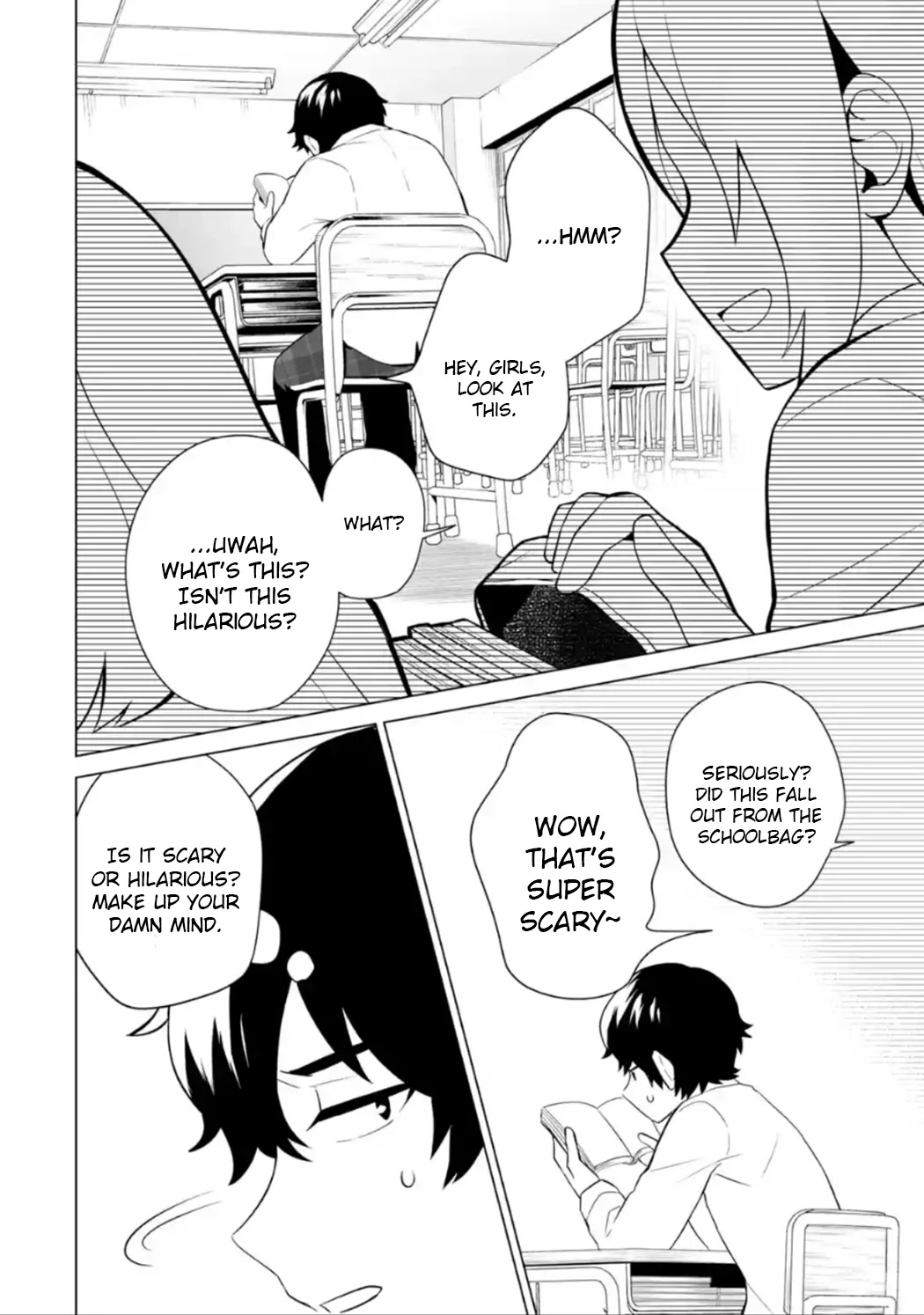 Please Leave Me Alone (For Some Reason, She Wants to Change a Lone Wolf’s Helpless High School Life.) Chapter 7 - Page 12