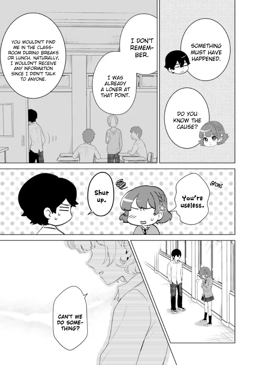 Please Leave Me Alone (For Some Reason, She Wants to Change a Lone Wolf’s Helpless High School Life.) Chapter 7 - Page 3