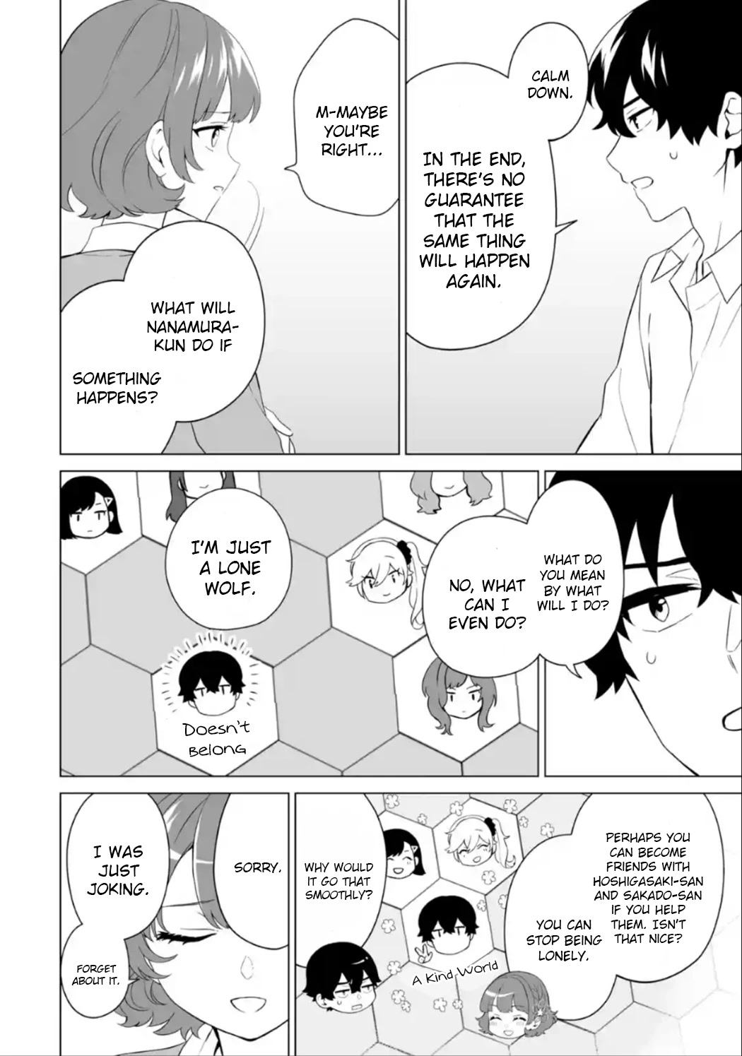 Please Leave Me Alone (For Some Reason, She Wants to Change a Lone Wolf’s Helpless High School Life.) Chapter 7 - Page 4