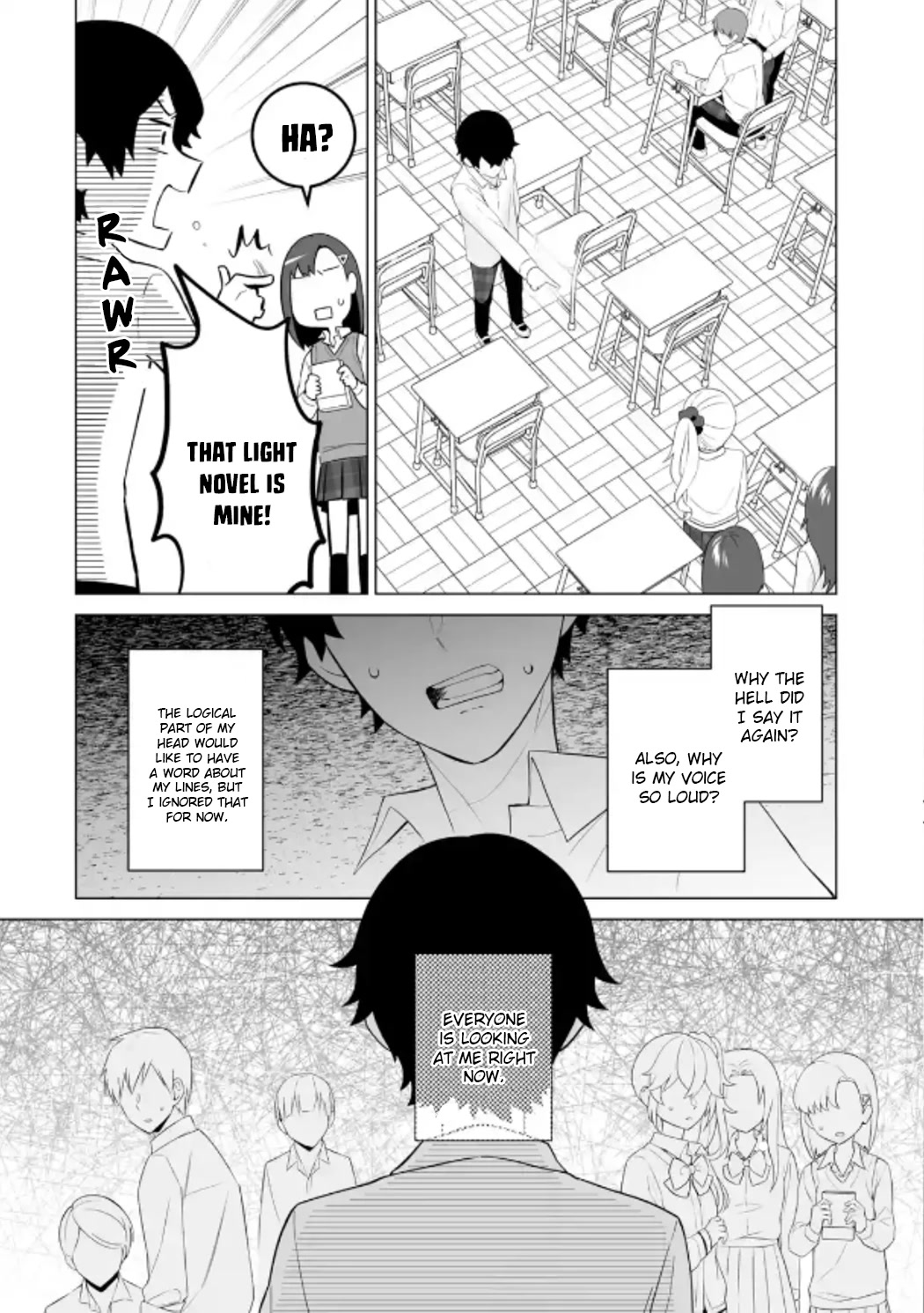 Please Leave Me Alone (For Some Reason, She Wants to Change a Lone Wolf’s Helpless High School Life.) Chapter 8 - Page 2