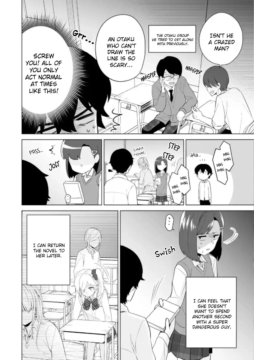 Please Leave Me Alone (For Some Reason, She Wants to Change a Lone Wolf’s Helpless High School Life.) Chapter 8 - Page 12