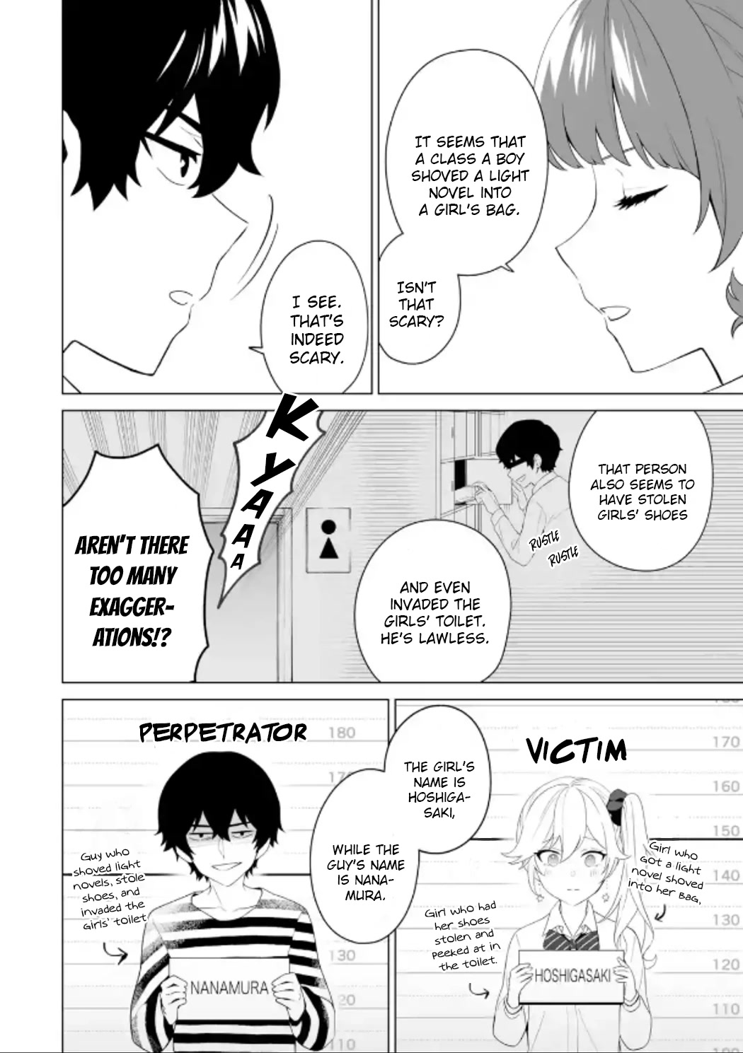 Please Leave Me Alone (For Some Reason, She Wants to Change a Lone Wolf’s Helpless High School Life.) Chapter 8 - Page 14