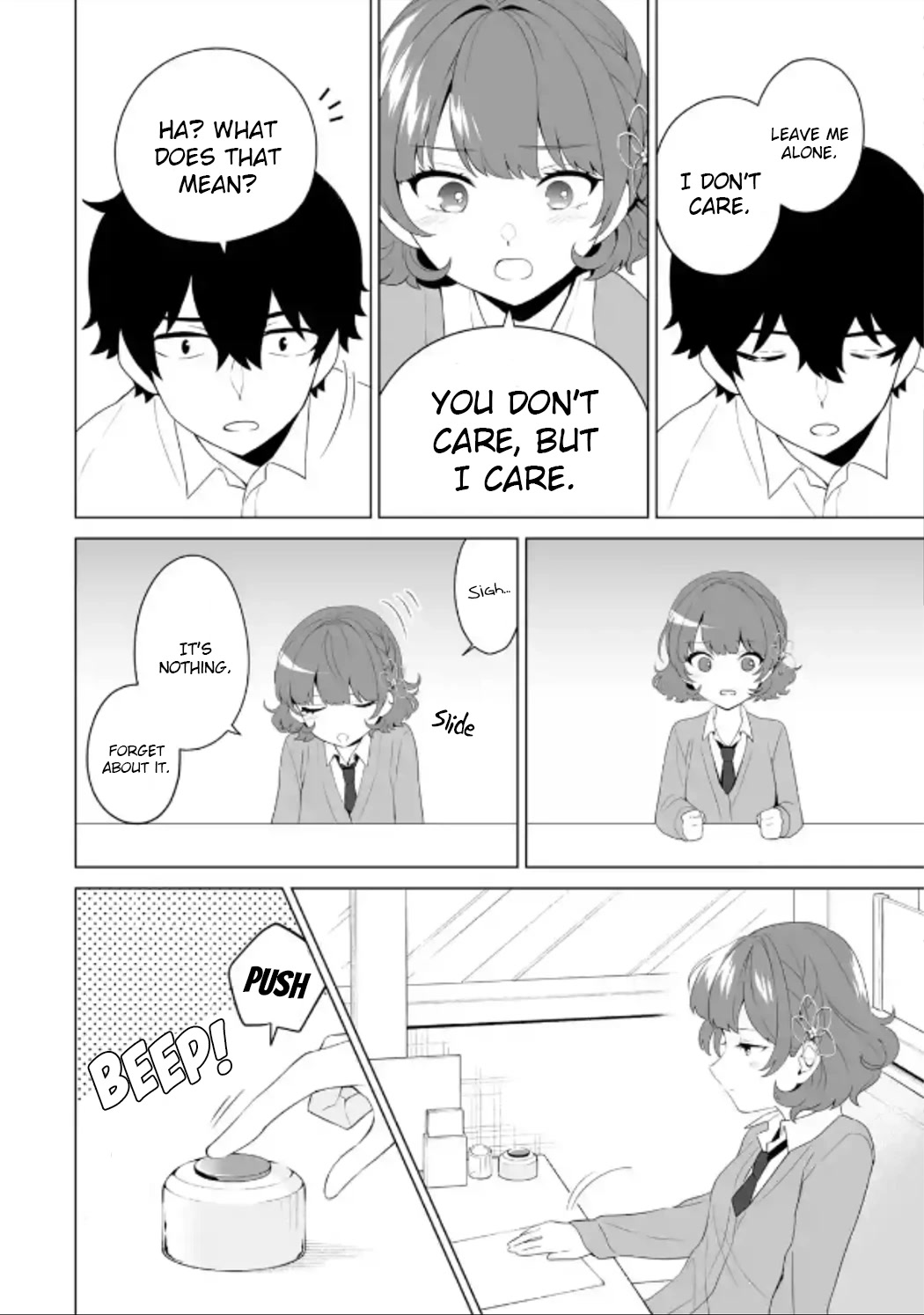 Please Leave Me Alone (For Some Reason, She Wants to Change a Lone Wolf’s Helpless High School Life.) Chapter 8 - Page 20