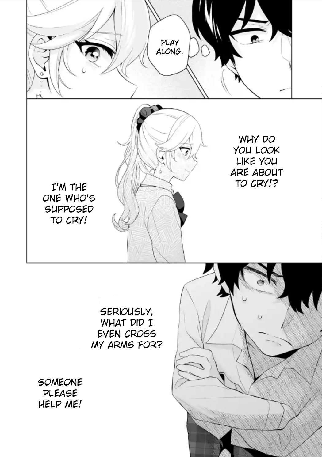 Please Leave Me Alone (For Some Reason, She Wants to Change a Lone Wolf’s Helpless High School Life.) Chapter 8 - Page 6