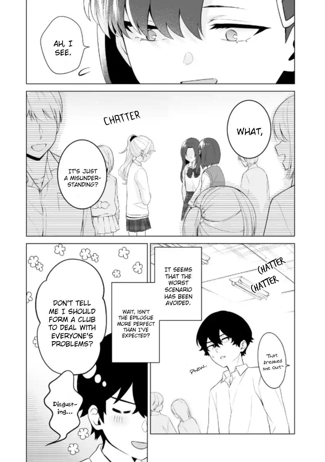 Please Leave Me Alone (For Some Reason, She Wants to Change a Lone Wolf’s Helpless High School Life.) Chapter 8 - Page 8