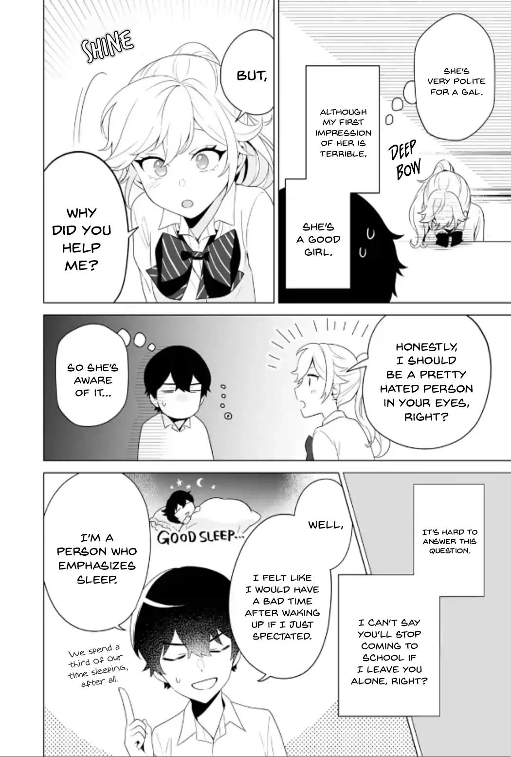 Please Leave Me Alone (For Some Reason, She Wants to Change a Lone Wolf’s Helpless High School Life.) Chapter 9 - Page 16